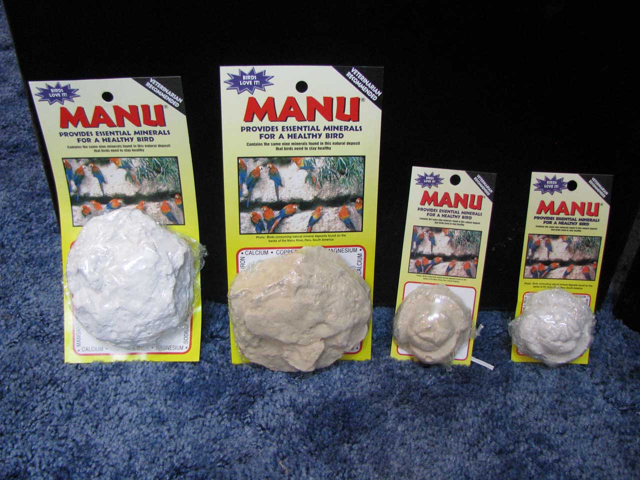 Manu Mineral Block - Trace Minerals for Birds - Avian Vitamin and Mineral Supplements