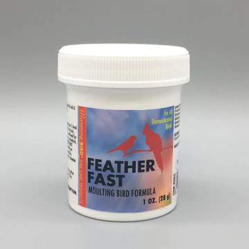 Morning Bird Feather Fast 1oz-powder supplement for molting-lady gouldian finch supplies-Glamorous Gouldians