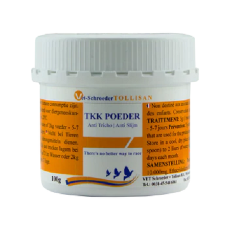 Tkk Powder - antiprotozoal treatment in drinking water - Trichomonas, Giardia, Cochlosoma - Parasitic